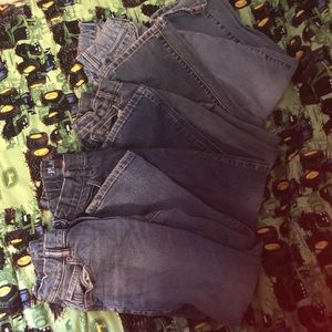 Lot of 4 Boys Size 8 Blue Jeans